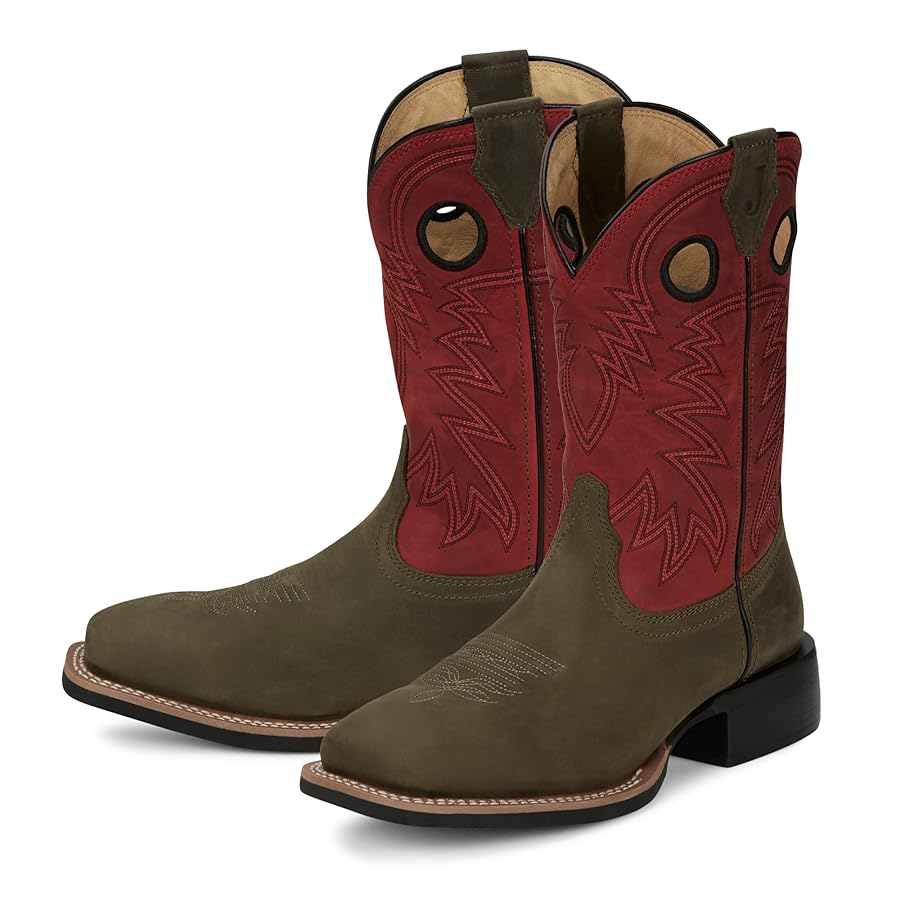 Amazon.com | Justin Show Stopper 11” Western Boots for Men